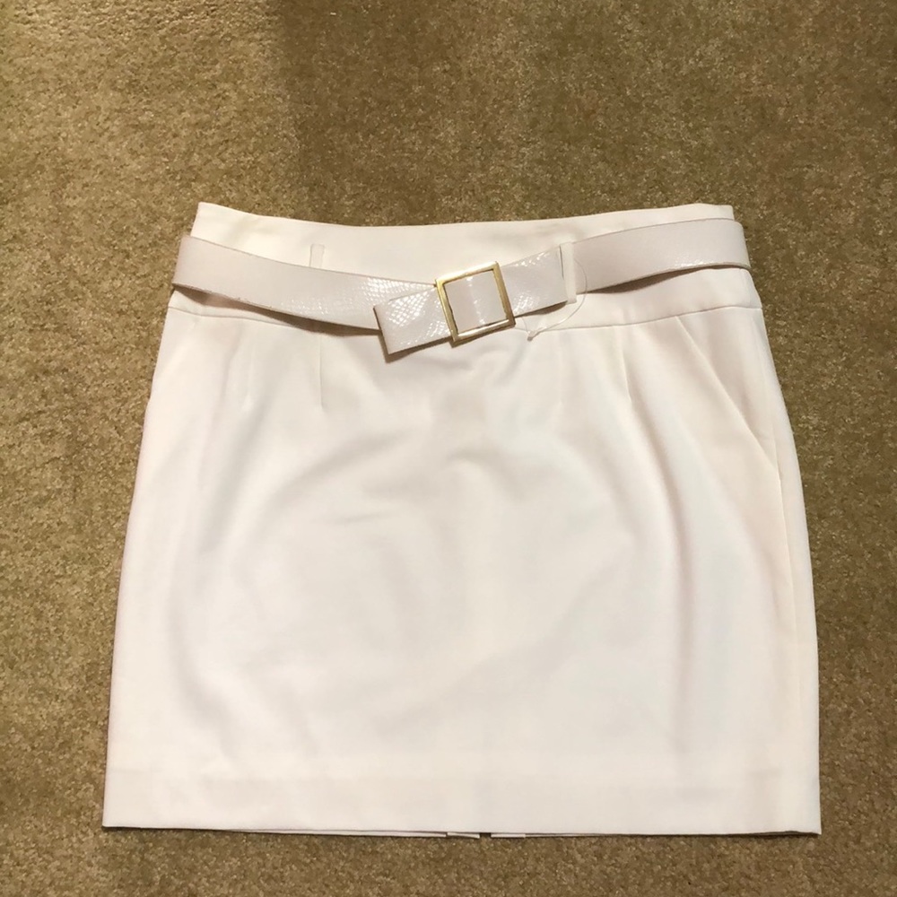 NWT Cream Skirt